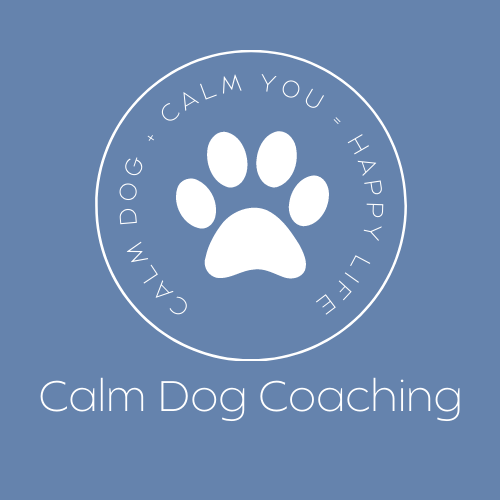 Calm dog coaching logo