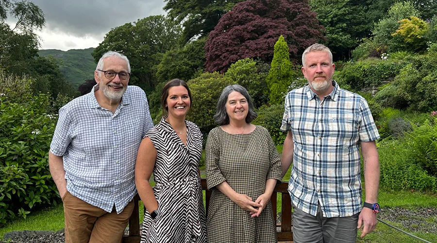 The Future Fixers Team at Rydal Mount, Cumbria